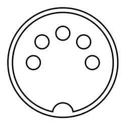 5-pin DIN connector