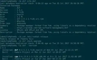 Скриншот программы Dandified Yum
