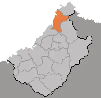 Часон на карте