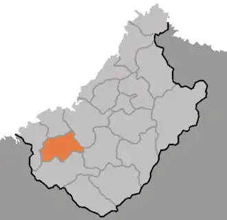 Копхун на карте