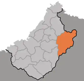 Нанним на карте