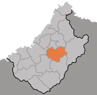 Сонган на карте