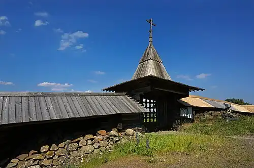 Северная калитка Кижского погоста (2021)