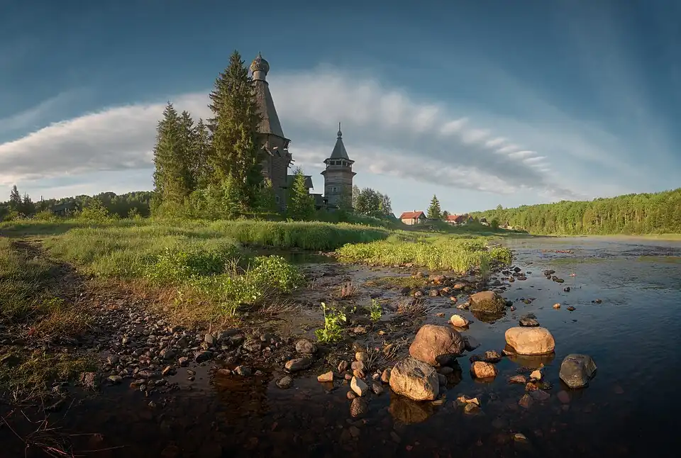 Панорама деревни. 2016 год