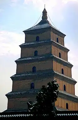 Большая пагода диких гусей в Сиане (Китай)