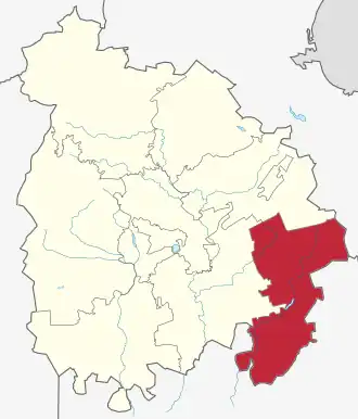 Добринёвский сельсовет на карте