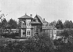 Дача Д. М. Цвета в 1910 году