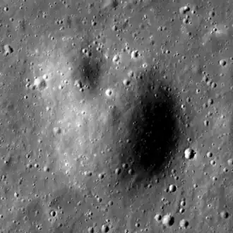 Снимок Lunar Reconnaissance Orbiter