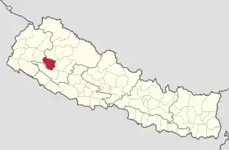 Дайлекх на карте