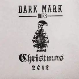Обложка альбома Марка Ланегана «Dark Mark Does Christmas» (2012)