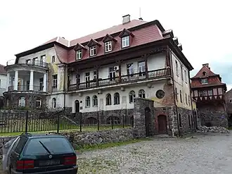 Сохранившаяся старая немецкая архитектура бывшего Даркемена/Ангераппа.