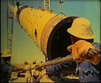 Британский штаб нефтяной компании в До-Гомбедан в 1957 году