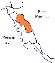 Дештестан на карте