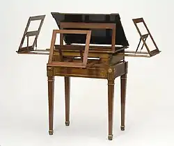 Музыкальный столик. 1779—1781. Национальный музей, Стокгольм