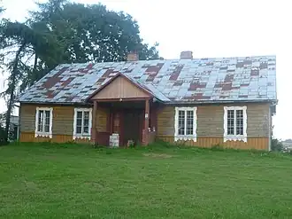 Старое здание администрации гмины