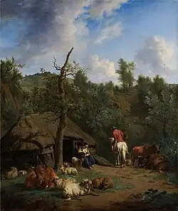 Хижина. 1671. Холст, масло. Рейксмюсеум, Амстердам