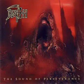 Обложка альбома Death «The Sound of Perseverance» (1998)