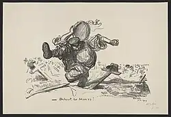 Воскрешение мёртвых. 1817. Бумага, карандаш. Библиотека Конгресса, Вашингтон, США