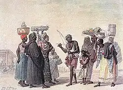 Уличный музыкант с беримбау (1826)