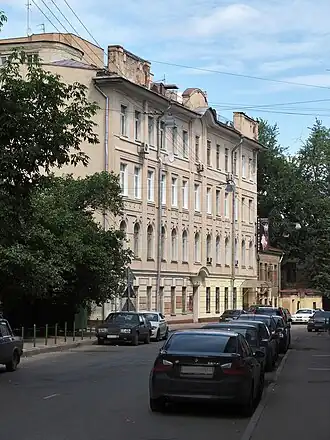 Современный вид Дегтярного переулка, 2009 год