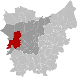 Расположение муниципалитета на карте провинции