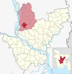 Делдуар на карте