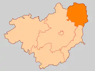 Делединское сельское поселение на карте