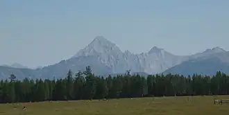 Дэлгэр-Хан-Ула, самая высокая вершина массива