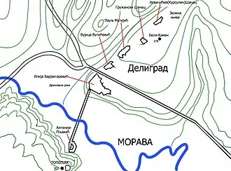 Делиградская оборонительная позиция