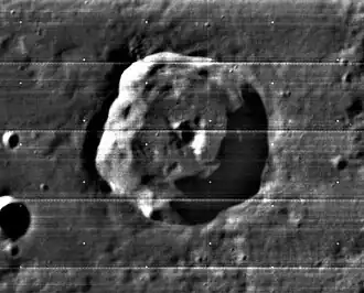 Снимок зонда Lunar Orbiter - IV.