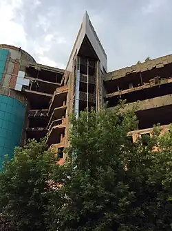 Аквадром со стороны Матвеевской улицы