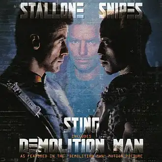 Обложка альбома Стинга «Demolition Man» (1993)
