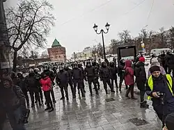 Митинг в Нижнем Новгороде