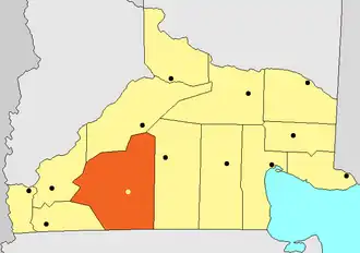 Департамент 25 Мая на карте