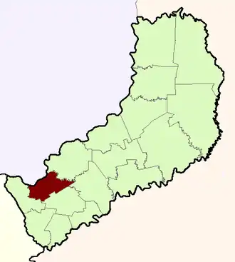 Департамент  Канделария на карте