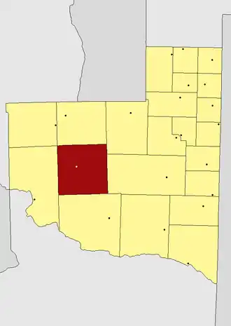 Департамент  Лимай-Мауида на карте