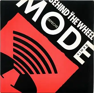 Обложка сингла Depeche Mode «Behind the Wheel» (1987)