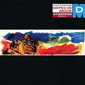Обложка сингла Depeche Mode «Stripped» (1986)