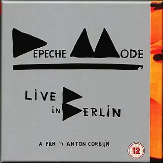 Обложка альбома Depeche Mode «Depeche Mode Live in Berlin» (2014)