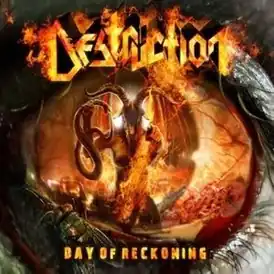 Обложка альбома Destruction «Day of Reckoning» (2011)