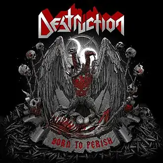 Обложка альбома Destruction «Born to Perish» (2019)