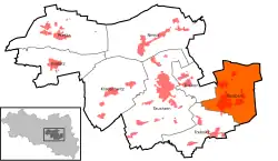 Дойбен на карте городского округа