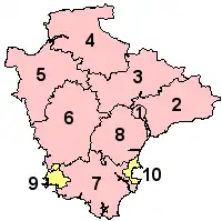 Девон на карте