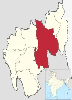 Дхалай на карте