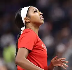 Диди в игре за «Вашингтон Мистикс» против «Миннесота Линкс» (6 июля 2024 года)