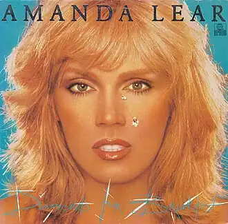 Обложка альбома Аманды Лир «Diamonds for Breakfast» (1980)