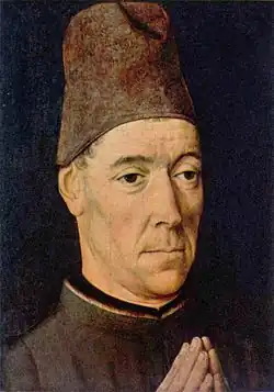 Мужской портрет. Между 1460 и 1470. Дерево, масло.  Метрополитен-музей, Нью-Йорк