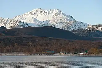 Наивысшая точка вулкана — вершина Неприятная