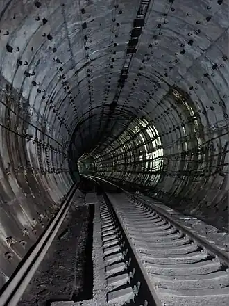 Тоннель №3 изнутри