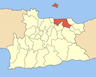 Гуве на карте